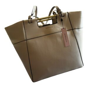 BCBGeneration $128 Color Blocked Double Handle Tote Bag